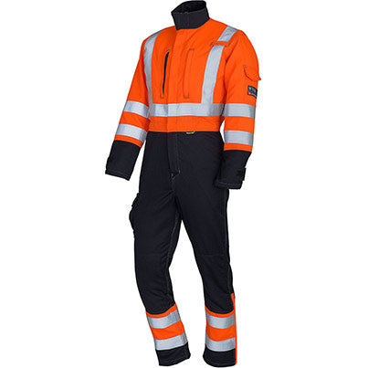 4658 Hi-Vis Arc-Flash Overalls with Kneepad Pockets