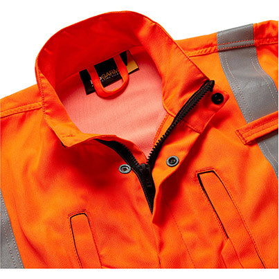 4693 Men’s Hi-Vis Arc-Flash Overalls with Kneepad Pockets