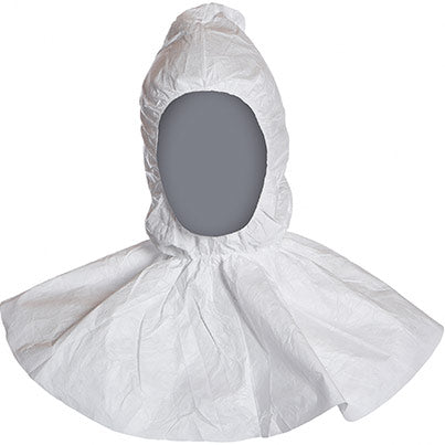 500 White Protective Hood
