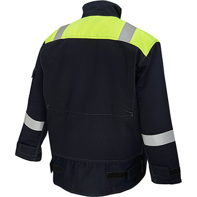 5808 Men’s Navy Yellow Arc-Flash Jacket
