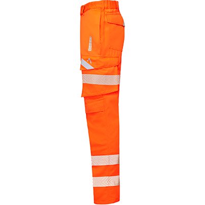 AFHT3 Men’s Hi-Vis Arc-Flash Cargo Trousers with Kneepad Pockets