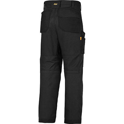 AllroundWork 6301 Men’s Black Trousers with Kneepad Pockets