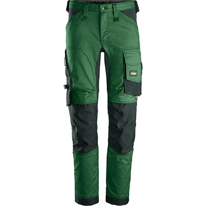 AllroundWork 6341 Forest Green Trousers with Kneepad Pockets
