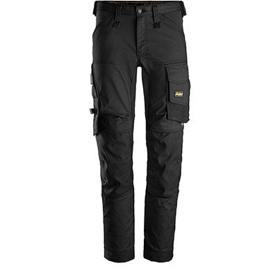 AllroundWork 6341 Men’s Black Trousers with Kneepad Pockets