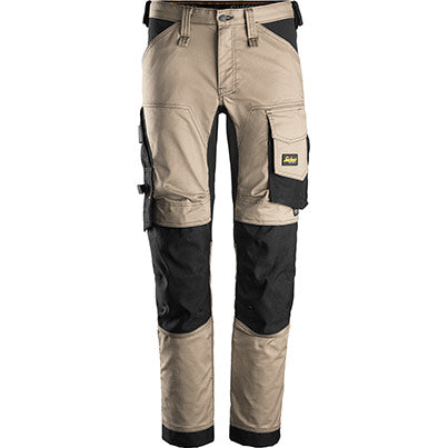 AllroundWork 6341 Men’s Khaki Trousers with Kneepad Pockets