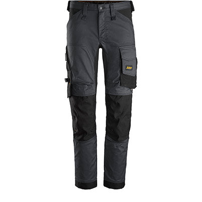 AllroundWork 6341 Steel Grey Trousers with Kneepad Pockets