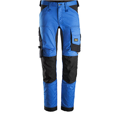 AllroundWork 6341 True Blue Trousers with Kneepad Pockets
