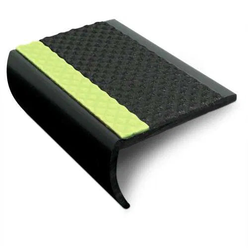 ASB 65 x 36mm Non Slip Tredsafe Aluminator Slimline PVC Stair Nosing