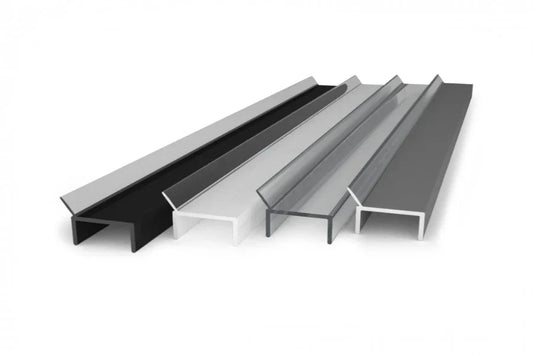 Black Kickboard Trim MDF Panel Cover PVC Plinth Sealing Strip