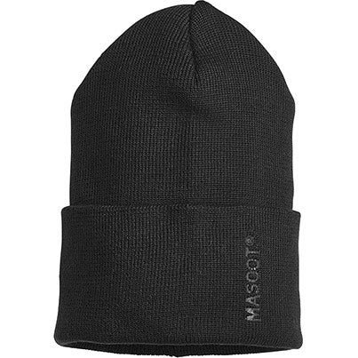 COMPLETE 2060 Black Knitted Beanie Hat