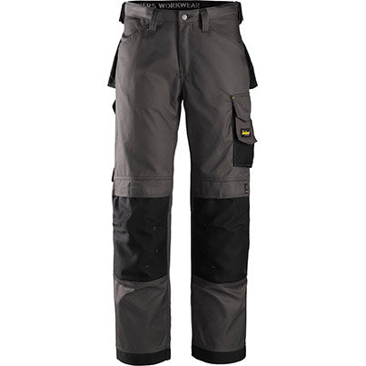 Craftsmen 3312 Grey/Black Trousers with Kneepad Pockets