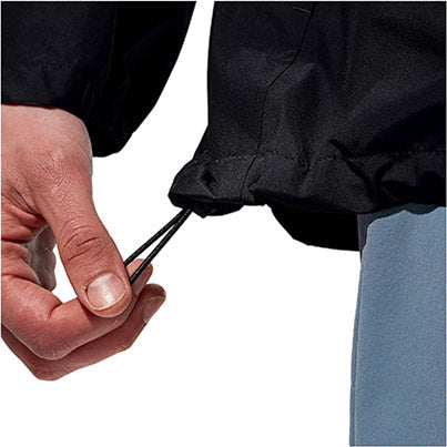 Deluge Pro 3.0 Men’s Black Waterproof Shell Jacket