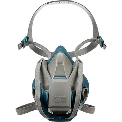 3M 6500 Half-Face Respirator Mask – Reusable Silicone Mask with Quick Latch