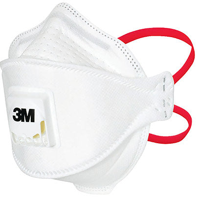 3M Aura 1873V+ Valved Fold-Flat FFP3 Healthcare Dust Mask (Pack of 10)