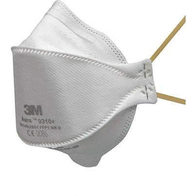 3M Aura 9310+ Fold-Flat FFP1 Dust Mask (Pack of 20)