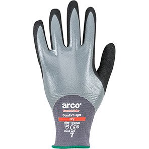 Comfort Light Dry Nitrile-Coated Work Gloves
