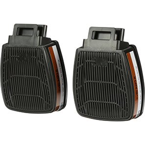 3M Secure Click D8095 A2P3 R Gas and Vapour Combination Filters (Pack of Two)