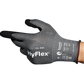 11-581 Nitrile-Coated Work Gloves