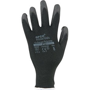 PU-Coated Polyester Work Gloves (Pack of 12)