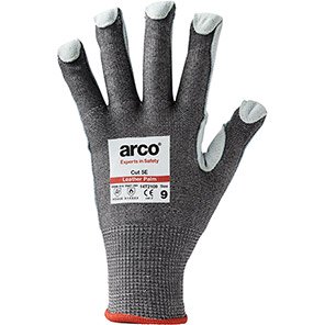 Cut E Leather-Palmed Cut-Resistant Gloves