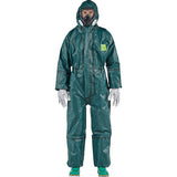 Ansell AlphaTec 4000 Model 125 Chemical Coverall Type 3 4 5 6