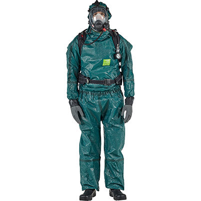 Ansell AlphaTec 4000 Model 151 Chemical Coverall Type 3 4 5 6