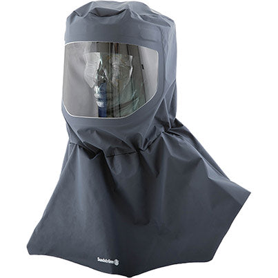 Sundström SR 604 Respirator Hood with Breathing Tube – For SR 500 & SR 700 Systems