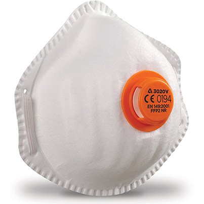 3020V Valved FFP2 Dust Mask (Pack of 10)