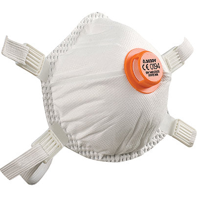 3030V Valved FFP3 Dust Mask (Pack of Five)