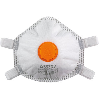 3530V Valved FFP3 Dust Mask (Pack of Five)