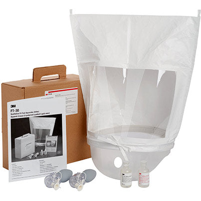 3M FT-30 Bitter Qualitative Face Fit Testing Kit with Hood, Nebulisers & Solutions