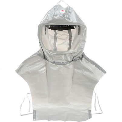3M Versaflo S-855E Respirator Hood – Chemical-Resistant Headtop with Visor & Shroud