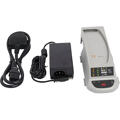 3M Versaflo TR-341 Battery Charger with UK Plug – For TR-300 Powered Respirator