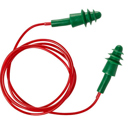 Corded Reusable Earplugs (Pack of 200 Pairs)