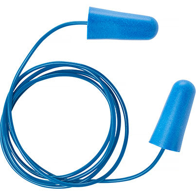 Arco Essentials Corded Detectable Disposable Earplugs (Box of 200 Pairs)