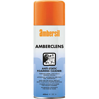 Ambersil Amberclens Antistatic Cleaning Foam 400ml