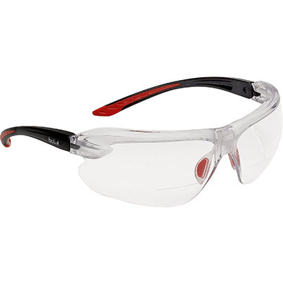 Bollé IRI-s +1.5-Dioptre Clear-Lens Safety Glasses