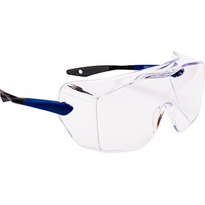 3M OX 3000 Clear-Lens Safety Overglasses