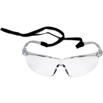 3M Tora Clear Safety Glasses with Clear Lenses