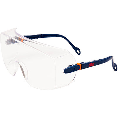 3M 2800 Comfort Clear-Lens Safety Overglasses (Box of 20)