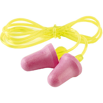 3M No-Touch Corded Reusable Earplugs (Pack of 100 Pairs)