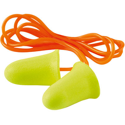 3M E-A-Rsoft FX Corded Disposable Earplugs (Pack of 200 Pairs)