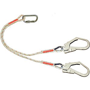 Protecta Rope Twin Restraint Lanyard
