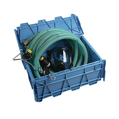 Centurion Nevis FABA – Unpowered Full-Face Fresh-Air Breathing Apparatus with 9m Hose (ATEX Safe)