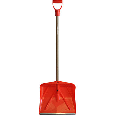 Hillbrush Traditional Heavy-Duty Snow Shovel