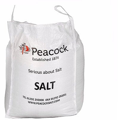 Peacock White Rock Salt 1000kg (One-Tonne Bag)