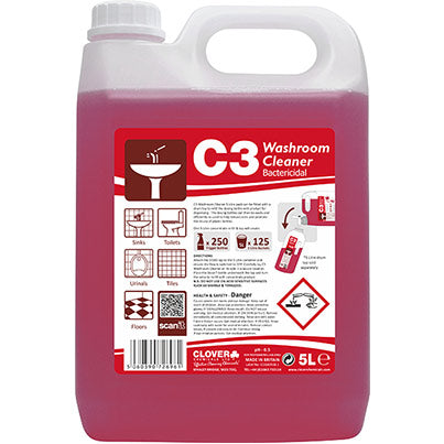 Clover C3 Dose It Washroom Cleaner 5L