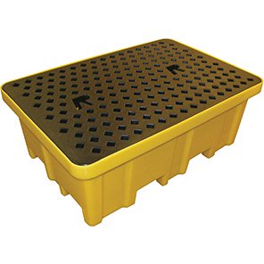 Four-Drum Four-Way-Entry Spill Pallet