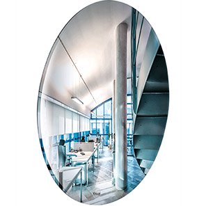 Vialux Circular Convex Mirror