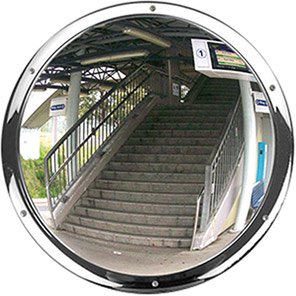 INDOOR Anti-Vandal Circular Wall-Mounted Convex Mirror